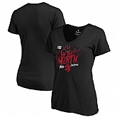 Women's Toronto Raptors Fanatics Branded 2019 NBA Finals Champions ISO V Neck T Shirt Black,baseball caps,new era cap wholesale,wholesale hats